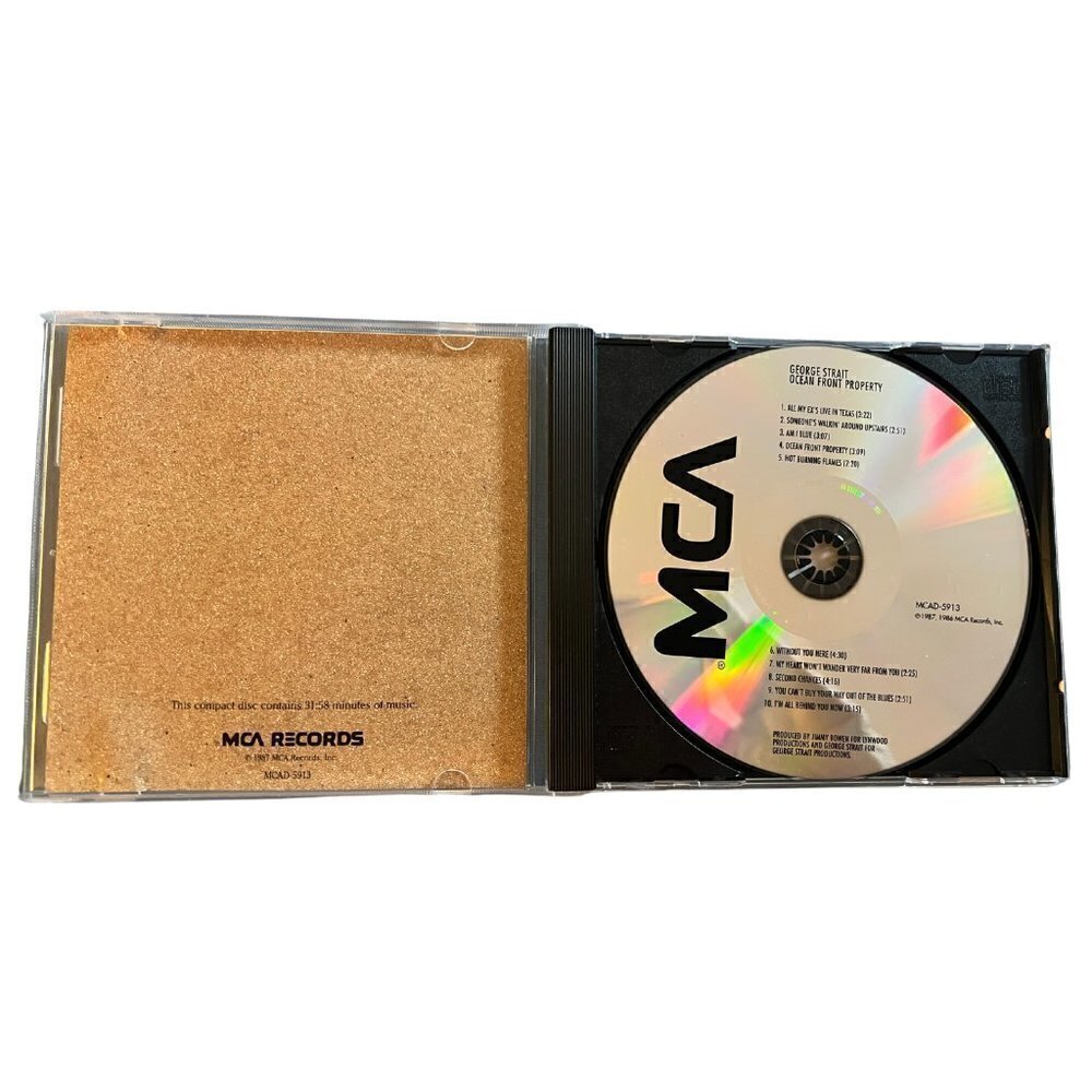 George Strait Ocean Front Property CD - Picture 3 of 3